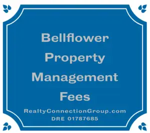 bellflower property management fees