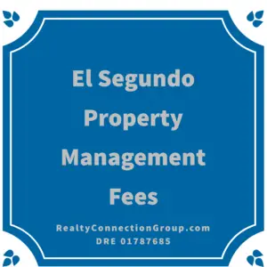 el segundo property management fees