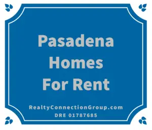 pasadena homes for rent