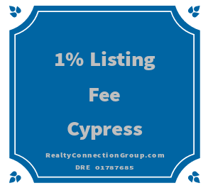 1% listing fee cypress