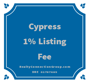 cypress 1% listing fee