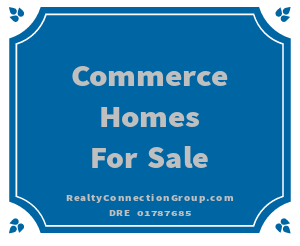 commerce homes for sale
