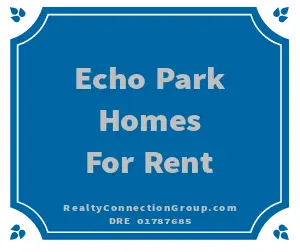 echo park homes for rent