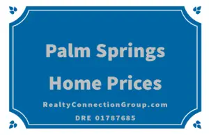 palm springs home prices
