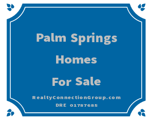 palm springs homes for sale