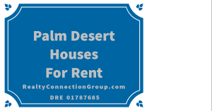 palm desert houses for rent