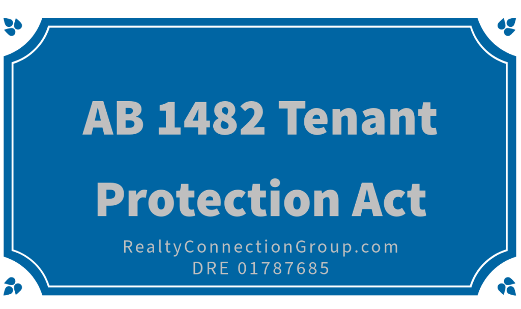 AB 1482 Tenant Protection Act